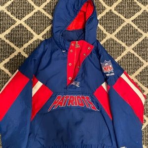 Vintage STARTER New England Patriots Puffer Jacket